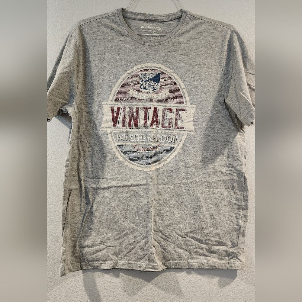 Weatherproof Vintage Gray Tee